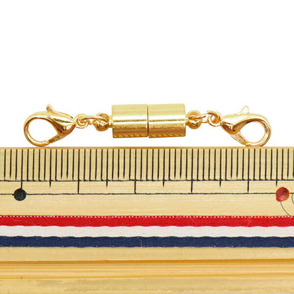 Soporte de artesanía "Gold de columna de cierre de imán para collar" TK2721-201"