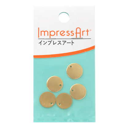 Stamping in metallo "Impretrart Stamping Piastra vuota (rotondo) Diametro di circa 13 mm 4 pezzi U3013 // 1"