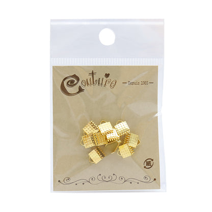 Soporte de artesanía "Seleccionar cinta de piezas sujetada 5 mm de oro 10 piezas OH-10" Templo