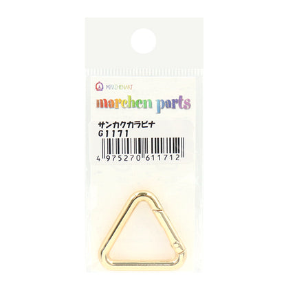 Handicraft bracket "Sankaku Karabiner Gold S1171" MARCHENART Fairy art