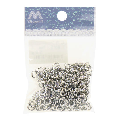 Accesorios de artesanía "C CAN 1.4 × 6 × 7 mm de plata 50g aproximadamente 250 piezas "