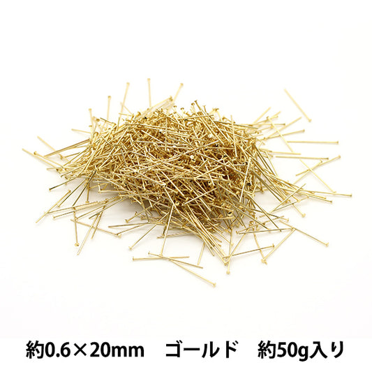 Kunsthandwerk "T -Pin 0,6 x 20 mm Gold 50 g etwa 900 Stücke"