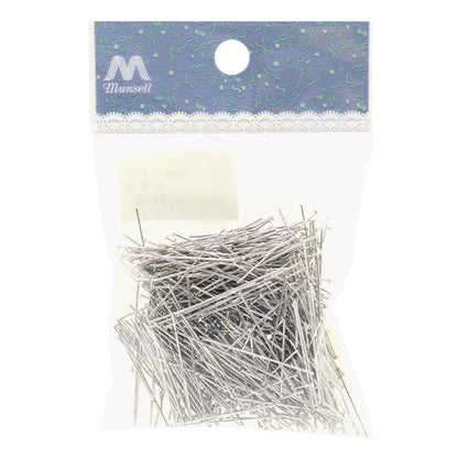 Kunsthandwerk "T Pin 0,6 x 30 mm Silber 50 g etwa 600 Stück"