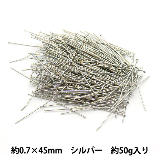 Kunsthandwerk "T -Pin 0,7 x 45 mm Silber 50 g etwa 300 Stück"