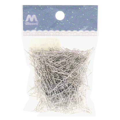 Handicraft bracket "9 pins 0.5 x 20mm silver 50g about 1050 pieces"