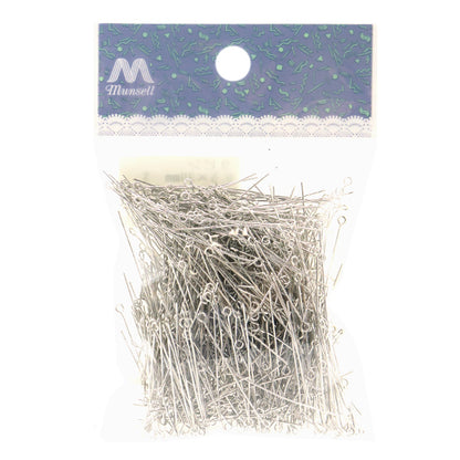 Handicraft bracket "9 pins 0.5 x 30mm silver 50g about 800 pieces"