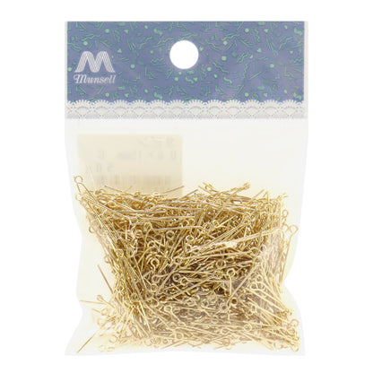 Handicraft bracket "9 pins 0.6 x 15mm gold 50g about 900 pieces"