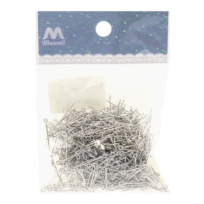 Handicraft bracket "9 pins 0.6 x 15mm silver 50g about 900 pieces"