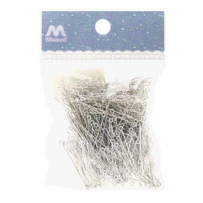 Handicraft bracket "9 pins 0.6 x 30mm silver 50g about 550 pieces"