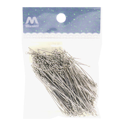 Kunsthandwerk "9 Pins 0,7 x 50 mm Silber 50 g etwa 250 Stück"