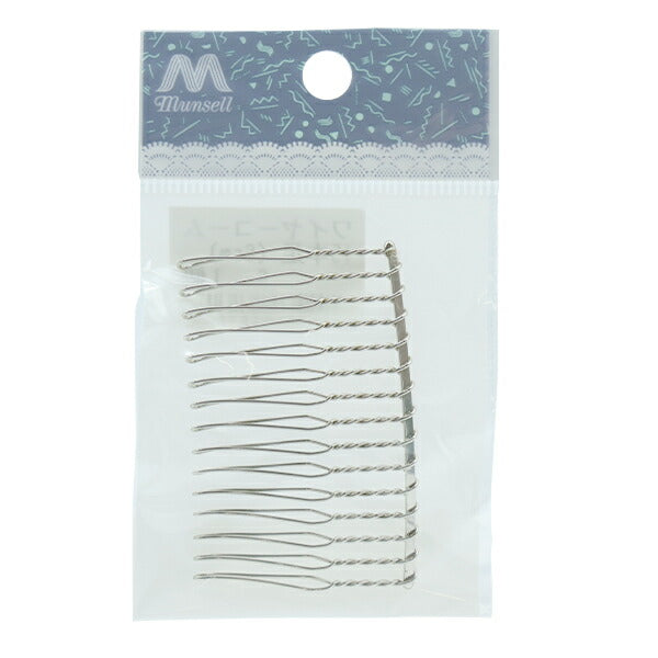 수예브래킷 "15 와이어 빗 15 cm 실버 1 피스"