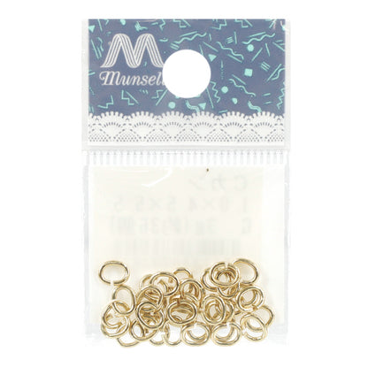 Matériel d'artisanat "C-ring, env. 1,0 x 4,5 x 5,5 mm, or, env. 3G