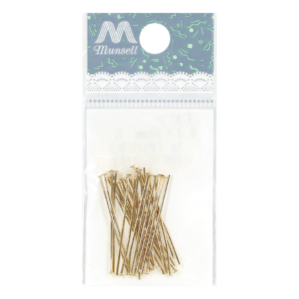 Handwerkshardware "T-Pin ca. 0,7 x 30 mm Gold ca. 3g