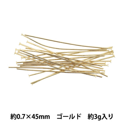 Handwerkshardware "T-Pin ca. 0,7 x 45 mm Gold ca. 3g