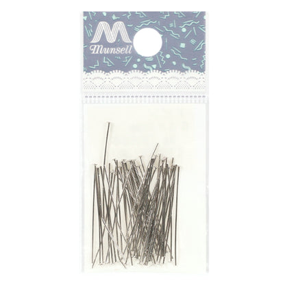 Handicraft hardware “T pin 0.5×30mm silver 3g”