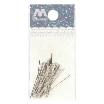 Handicraft hardware “T pin 0.7×30mm silver 3g”