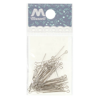 Handicraft hardware “9 pin 0.5×20mm silver 3g”