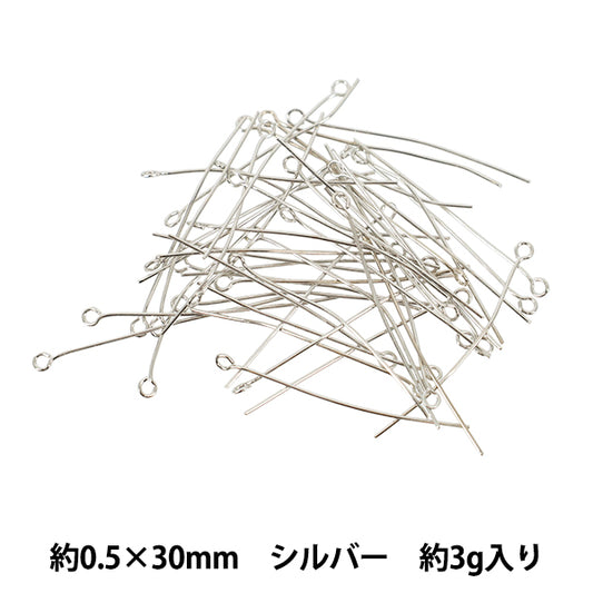 手工艺品“9针0.5×30mm银色3g”