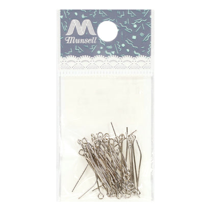 Handicraft hardware “9 pin 0.6×20mm silver 3g”