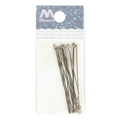 Herrajes para manualidades “9 pin 0.7×50mm plata 3g”