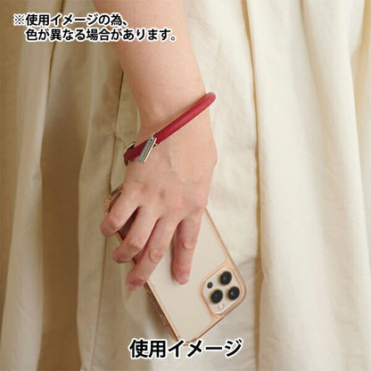 Handicraft material "Smartphone Silk Connling Strap White 10-3583"