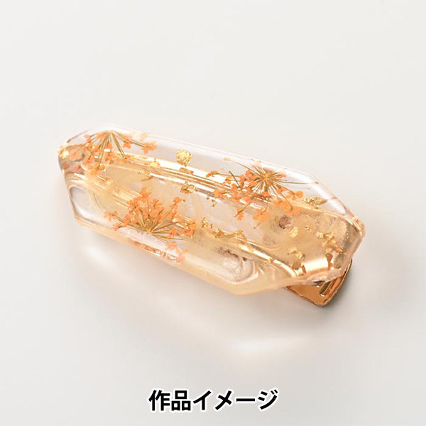 手芸金具 『ヘアクリップ金具 2個入り ゴールド 10-3600』 東京交易