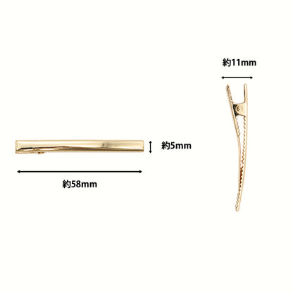 Handicraft bracket "Hair clip bracket 2 gold 10-3602" Tokyo trade