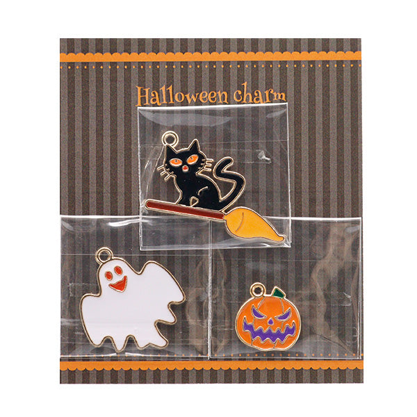 アクセサリー素材 『ハロウィンチャームセット 3個入リ RSP-588