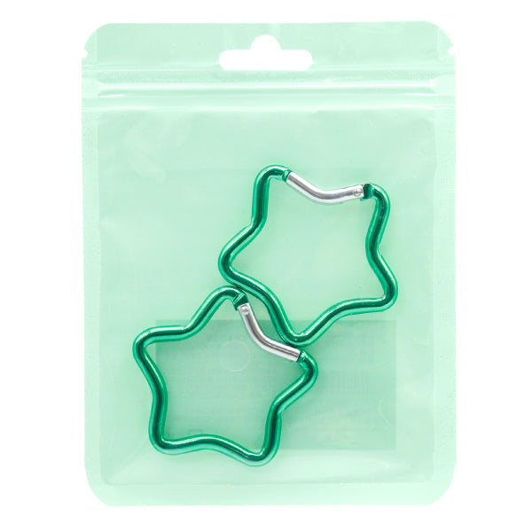 수예브래킷 "2 카라비 너스 스타와 녹색 OSH-01" KIYOHARA