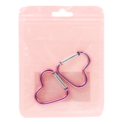 مستلزمات الأشغال اليدوية "حلقة قلب 2 قطعة وردي OSH-02" KIYOHARA