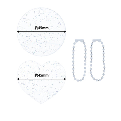 قطع أشغال يدوية "لوحة مفاتيح شفافة DW-10" KIYOHARA