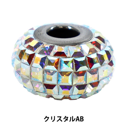 액세서리 재료 "Be Charmed"구슬 1개 크리스탈 AB #80201"