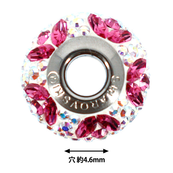 액세서리 재료 "Be Charmed"구슬 어머니날 1개 로즈 #82112"