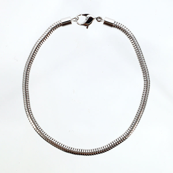 액세서리 재료 "Be Charmed"구슬팔찌 1개 로듐 190mm #80000"