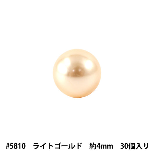 Swarovski hellgold 4mm 30 Stück 5810-4mm 30" Kristallperle