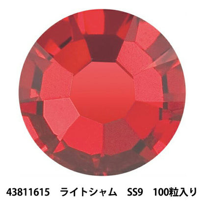 مادة الإكسسوار "حجر الراين Preciosa MAXIMA 43811615 Light Siam SS9 100 قطعة"