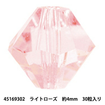 액세서리 자료 "Presio Salondel구슬 45169302 Light Rose 4mm 30 정제]