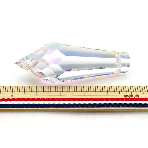 アクセサリー素材 『プレシオサ シャンデリアパーツ 1081 クリスタルAB 18×50mm 1粒入り』
