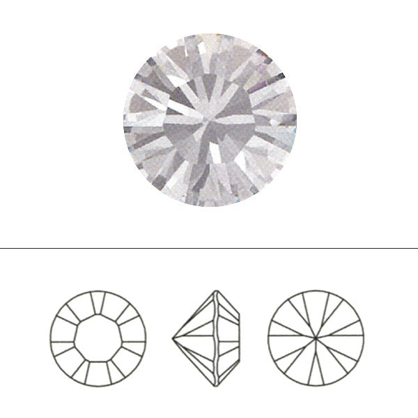 アクセサリー素材 『チャトンビーズ クリスタル 20粒入り PP11 1028-PP11 20』