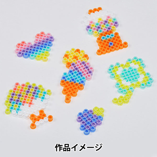 ビーズ 『パーラービーズ はじめてポット パステルカラー 80-17579』 Kawada カワダ