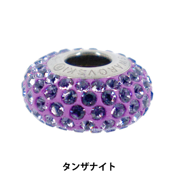 액세서리 재료 "Be Charmed"구슬 1개 탄자나이트 #81101"