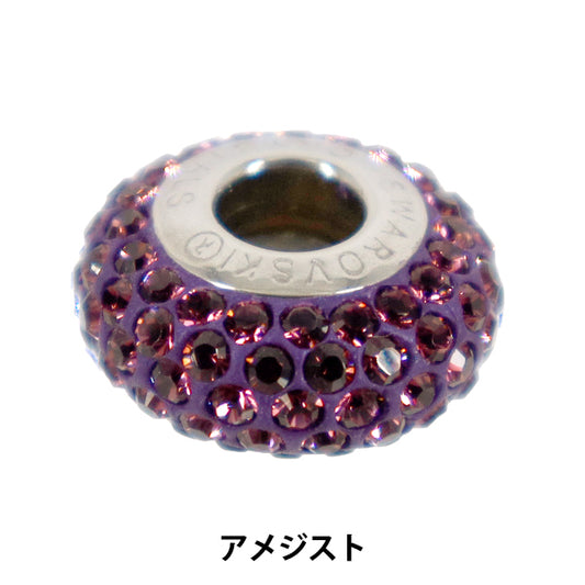Accessory material “Be Charmed”Beads 1 piece Amethyst #81101"