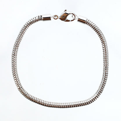 액세서리 재료 "Be Charmed"구슬팔찌 1개 로듐 170mm #80000"