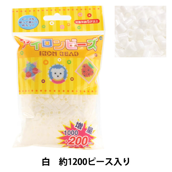 Beads "ironBeads Single color white AB-200-16 SOANDYOU SOANDYOU