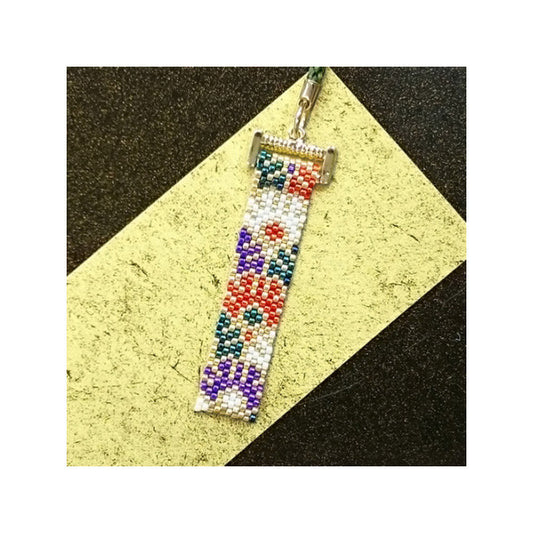 ビーズキット 『開運・西陣柄根付け 菊青海波文 PB-30』 HOBBIX 京都・西陣 ホビックス