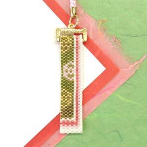 PerlenKit "Nishijin / zwölf Einzelmuster-Wurzeln Iris PB-49" Hobbix Kyoto / Nishijin Hobix