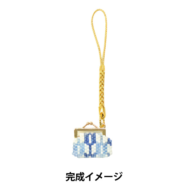 구슬키트 "Kyo / Nishijin 패턴 Awa AI Dye Maguchi Rotomitsu Yagasuri PB-121"Hobbix Kyoto / Nishijin Hobix