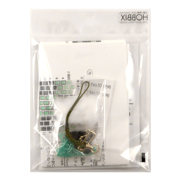 CuentasKit "Kyo / Nishi-Jin Ganaga es Maguchi Rotsu Ichimatsu Green X Black PB-160" Hobbix Kyoto / Nishijin Hobix