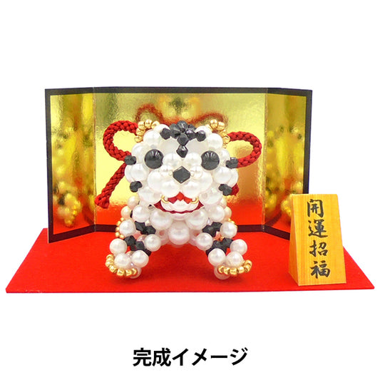 구슬키트 "행운을 빕니다 Tora 장식 BK-118"Hobbix Kyoto / Nishijin Hobbit