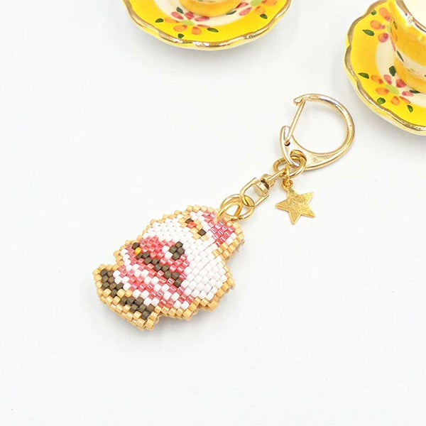 Kit de perles "Keychain de style cookie gigantes